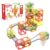 Hugeway 50Pcs Marble Run with Race Track Rolling Ball Set with Magnetic Bracks,Tiles and Marble Tracks,3-in-1 Building Blocks Kit,STEM Learning Toy Gift for Indoor Activity Boys Girls Aged 3+ Kids.