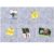 HULAVO Square Felt Cork Bulletin Board Tiles, Self Adhesive DIY Felt Pin Board for Wall 30″ x 20″ with 35 Pushpins for Office School Home Wall Decor Stickers Memos Photos Display (Light Grey)