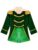 HULIJA Baby Boys Medieval Royal Prince Jacket Tassel Long Sleeve Tailcoat Jacket Party Dress Up Green 2-3 Years