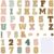 Humyoun 176 Pcs 7″ Large Bulletin Board Letters and Numbers Set, Big Classroom Alphabet Cutouts Letter Poster with Adhesive Dots for Home School Bulletin Board Display Walll Decor(Deep,Retro)
