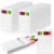 Humyoun 288 Pcs Washable Markers for Coloring Drawing 6 Colors Broad Line