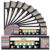 Humyoun 36pcs Classroom Desk Name Tags Multipurpose Nameplates, Rainbow