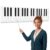 Humyoun 61″ x 17.5″ Dry Erase Piano Keyboard Laminated Poster Large Jumbo Size Back to School Music Piano Keyboard Note Chart Music Teacher Supplies for Teachers Musicians Students