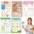 Humyoun 6 Pcs Kids Pretend Play Notepads 4 x 6 Inch Restaurant Pretend Play Playtime Notepads Bundle Imaginative Role Playtime Game Accessories, 40 Pages Each for Kids Toddlers Gifts