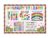 Hungry To Learn Poster Metal Tin Sign for Classroom Decor, Welcome Back School Decor Days Of The Week, Numbers 1-10 Alphabet Signs Preschool Kindergarten Elementary Teacher Must Haves 8×12 inch