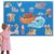 HunnmingRe Noah’s Ark Felt Board Bible Stories Set Flannel Felt Board for Girls Boys Noah’s Ark Craft Toy Pieces Bible Puzzles for Baptism School Class Home Activities