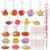 Huquary 90 Pcs Red Ribbon Week Awareness Set, Say No to Drugs Pens and Drug Free Acrylic Keychains, Anti Drug Awareness Handouts for Classroom Rewards and Community Events