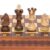 Husaria European International Wooden Chess Game Set, Ambassador – 21.7 Inches – Large-Size Chess Set with Handcrafted Chessmen and Felted Folding Board