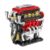 HXBIU Small V8 Engine Model Kit that Runs- 538-Piece Mini Engine Building Set with Rechargeable Electric Motor, Finely Crafted Parts, STEM DIY Technic Model for Adults & Kids Ages 14+