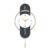 HXFOOAA Wall Clock, Luxury Living Room, Personalized and Decoration of, Hanging, Household Watch