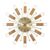 HXFOOAA Watch Wall Clock Living Room Home Atmosphere Decoration Silent