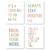 Hxlac Math Classroom Decor Wall Art Prints Set of 4 Unframed – Math Teacher Classroom Decor, Middle High School Posters, Funny Class Room Wall for Math Teacher(8×10 Inches)