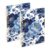 HXshaoye school notebooks Blue and Golden Peonies 2 pack