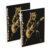 HXshaoye subject notebooks college Cat Playing Guitar Rock 2 pack