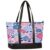 Hydrangea Canvas Laptop Tote Bag for Women, 15.6 Inch Work Bag