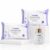 Hydrating Skincare Duo | 2 Pack 25 Count Hypoallergenic Makeup Remover Wipes + Hyaluronic Acid Face Serum, Hydration kit for travel