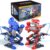 Hydraulic Boxing Bots Building Kit, STEM Educational Fighting Game Set, 2-Player Battle Robot Toy for Kids, Cool Birthday Gift for Boys Age 5 6 7 8 9 10