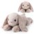 HyDren 18 Inch Woodland Stuffed Animal Plush Toys 1.5 Lbs Weighted Cute Fluffy Realistic Stuffed Animals Body Pillow Hug Sleeping Plushie Doll for Kids Bed Decor Birthday Party Favors(Rabbit)