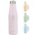 HYDRO H2O 25 oz insulated water bottles, Cup Holder Friendly, Double Wall Vacuum Stainless Steel, 12H Hot/24H Cold Leakproof Water Bottle Metal with Non-Slip Grip, BPA-Free Gym Office Gift, Pink