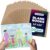 Hygloss Blank Books – Bulk 20 Pack – 5.5″ x 8.5″ A5 Kraft Paperback Blank Books for Kids to Write Stories, Doodle, Arts & Crafts – Plain Drawing Sketchbook, Unlined Journal, Notebook Without Lines