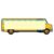 Hygloss Products Die-Cut Name Plate – Great Teaching Tool – Perfect for Labeling in Classroom & Other Uses – School Bus – 9.5 x 3 inches – 30 Pk (45560),Yellow