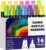 HYHJMISTY Jumbo Markers, 14 Colors Poster Markers, 15mm Wide Felt Tip Permanent Ink Acrylic Paint Markers for Rock Painting, Glass, Poster, Wood, Fabric, Stone, DIY Crafts