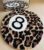 HYPEECE Leopard 8 Ball Rug, 24” Cool Rugs for Bedroom Aesthetic Cheetah Print Room Decor, Ultra Thick Flocked Absorbent Non-Slip Machine Washable Cheetah Rug for Bathroom, Kids & Teens