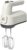 HyperShop Beautiful Drew Barrymore 6-Speed Electric Hand Mixer, White Icing