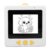 Hyuduo AI Smart Printer with Voice Control and 2.4 Inch IPS Screen Thermal Sticker Maker Machine for Kids Crafts Scrapbooking Gift Wrapping Rechargeable Inkless Mini Sticker Printer