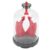 Hyuduo Human Lung Breathing Model with Transparent Shell & Rubber Diaphragm Tool for Science Classroom Biology Teaching 7.28×4.33in