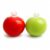 HZMLBA 2 PCS Wax Ball Squishy, Wax Squishy Ball Cracking, Wax Cracking Ball Squishy, in Red and Green