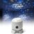 HZSprance Dynamic Rotating LED Projector Light,360° Ocean Wave Night, Multi-Angle Base & Timer, Aesthetic Room Decor Mood Lighting for Bedroom, Meditation & Home Theater(Snowflakes,Plug-in)