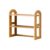 iA5cR2sH Book Organizer Multipurpose Desk Bamboo Bookshelf Display Shelf