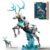 iambrick Cyber-Punk Mechanical Deer Building Set for Adults, Posable Animal Mecha Model Kit with Crystal Base 31102, DIY Creative Home Decor Display Collection Gifts 1566 PCS