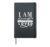 I Am Enough Strong Beautiful Kind Loved Be Kind Hardcover Journal, Black
