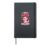 I Ask A Lotl Questions Cute Axolotl Pun Hardcover Journal, Black