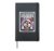 I Ate Santas Cookies Puppy Funny Christmas Siberian Husky Hardcover Journal, Black
