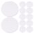 ibasenice 12pcs Round Painting Canvas Panels – Round Oil Painting Boards – Stretched Canvas for Drawing – DIY Blank Board for Oil Acrylic Gouache Crafts