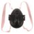 ibasenice 1set Angel Wing Mechanism, Halloween Cosplay Opening Unit Black