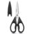 iBayam All Purpose Kitchen Shears with Protective Sheath, Black, 8.7 inch