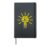 I Believe In The Power Of Yet Positive Mind Light Bulb Hardcover Journal, Black