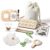 ibwaae Nature Exploration Toys Bug Catcher Kit for Kids 3-8,Durable Bug Catching Kit with Magnifier Box & Backpack, STEM Gift, Outdoor Scavenger Hunt Game Set with Observation Board & Reusable Cards
