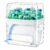 iCASA Trash Bag and Dishwasher Pod Dispenser – 3 in 1 Clear Storage Bins Holder for 13/30/33 Gallon Garbage Bags, Laundry Detergent Pods & Tabs, Under Sink Organizer for Kitchen and Laundry Room