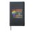 Ice Cream Lover Gelato Rainbow Pride Month Equality LGBT Hardcover Journal, Black