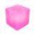 Ice Cube Fidget Cube Squeeze Toy, 1.97″ Soft Sensory Stress Relief Toy, Portable Desk Toy for Office, Travel and Home, Kids & Adults (Pink)