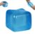 Ice Cube Squishy Fidget Toy, Slow-Rising Sensory Stress Cube, for Relief and Focus Soft Squeeze Fidget Toy, for Office Desk Classroom Travel and Party (Blue)