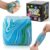 Ice Cube Stress Ball, Green Flow Texture Squeeze Toy for Stress Relief
