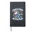 Ice Curling Player Unicorn Ice Sport Funny Curling Sport Hardcover Journal, Black