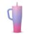 Ice Shaker 40 oz Tumbler with Handle and Straw | 40oz Periwinkle Haze | Cold for 30+ Hours | 2-in-1 Tumbler Shaker Bottle | Odor-Free 40 ounce Bottle for Water, Protein Shakes, Smoothies, Cocktails