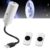 Icettry Night Light, 2-in-1 Galaxy Projector, USB, 360° Rot (White)